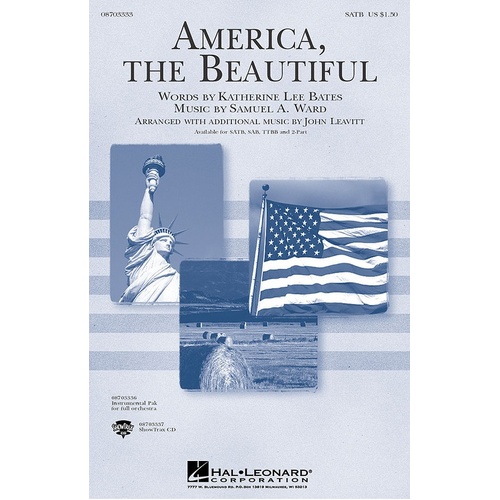 America The Beautiful ShowTrax CD (CD Only)