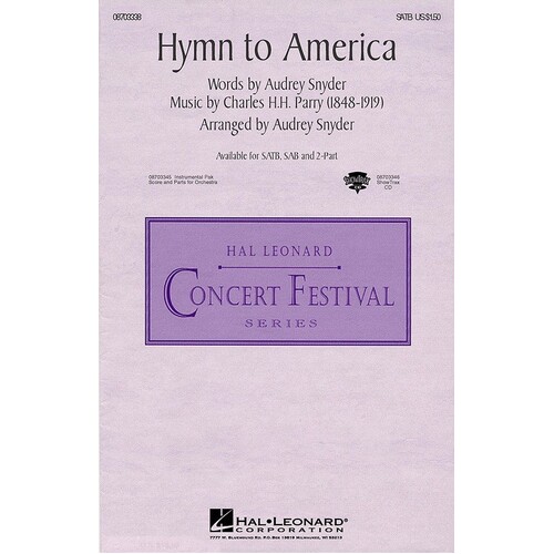 Hymn To America SATB (Octavo)