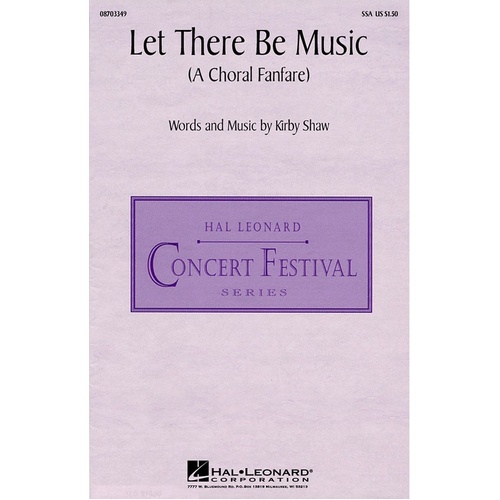 Let There Be Music SSA (Octavo)