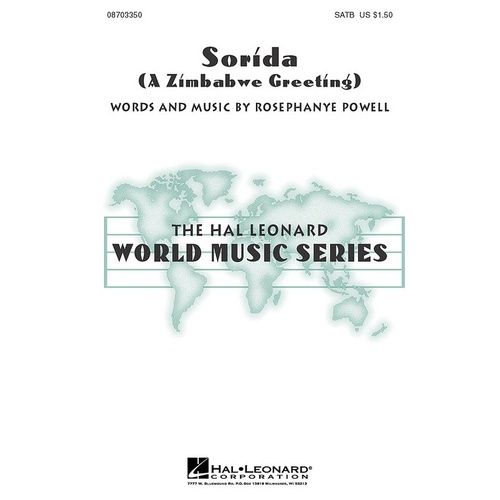 Sorida A Zimbabwe Greeting SATB (Octavo)