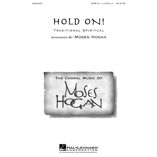 Hold On SATB Div A Cappella (Octavo)