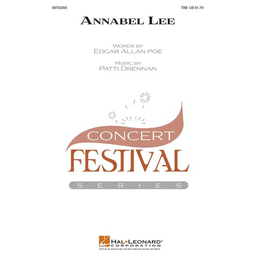 Annabel Lee TTB (Octavo)