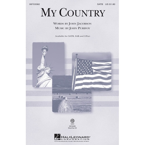 My Country 2Pt (Octavo)
