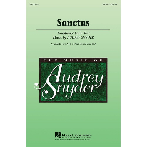 Sanctus SATB (Octavo)