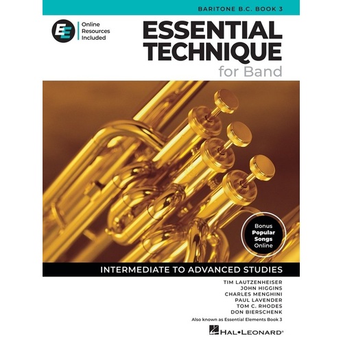 Essential Technique for Band - Baritone B.C. Book 3