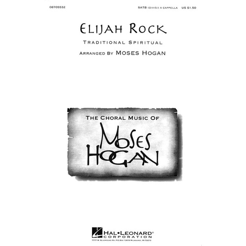 Elijah Rock SATB A Cappella (Octavo)