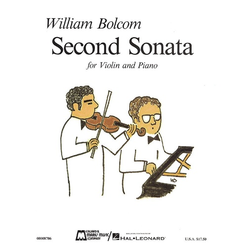 Sonata No 2 Violin/Piano (Softcover Book)