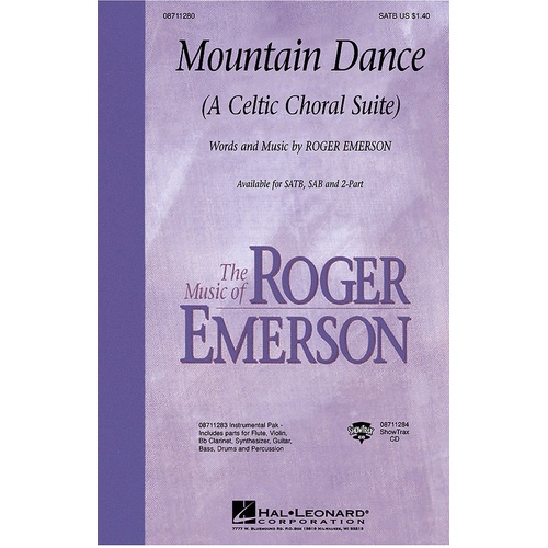Mountain Dance (A Celtic Collection) SATB (Octavo)