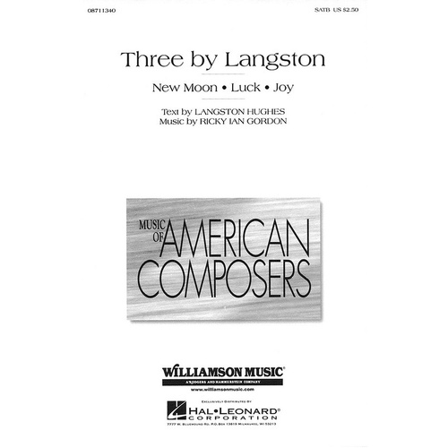 Three By Langston SATB (Octavo)