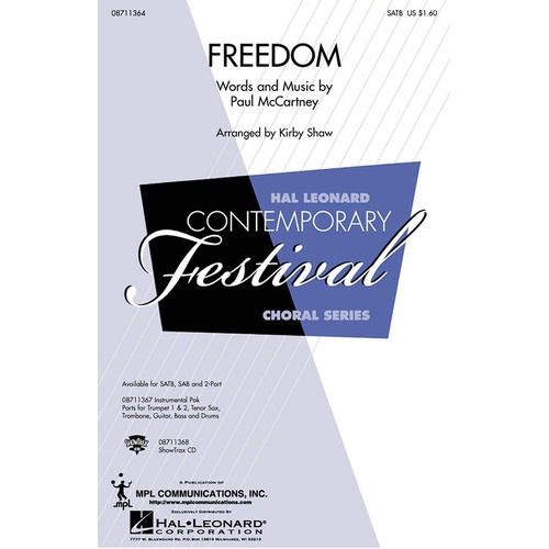 Freedom ShowTrax CD (CD Only)