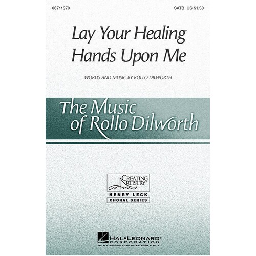 Lay Your Healing Hands Upon Me SAB (Octavo)