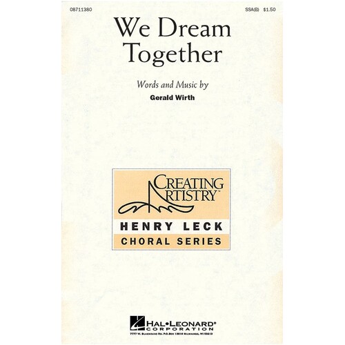 We Dream Together SSA(B)