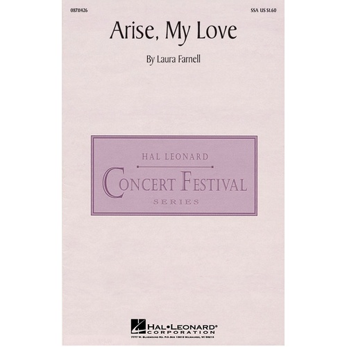 Arise My Love SSA (Octavo)