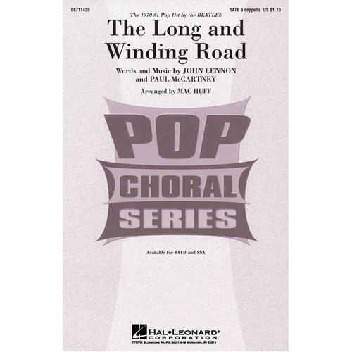 Long And Winding Road SATB A Cappella (Octavo)