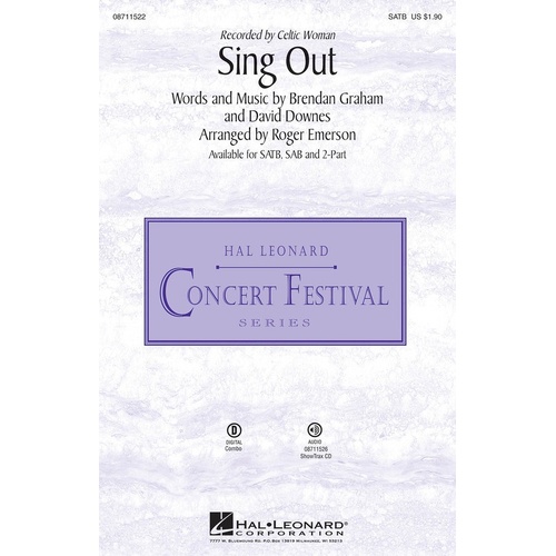 Sing Out 2Pt (Octavo)