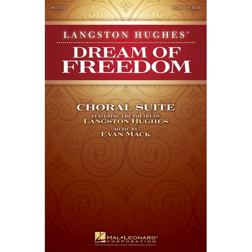 Langston Hughes Dream Of Freedom SATB (Octavo)