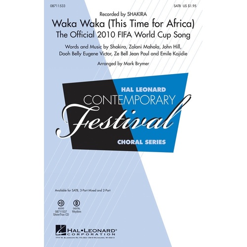 Waka Waka (This Time For Africa) Fifa Cup ShowTrax C (CD Only)