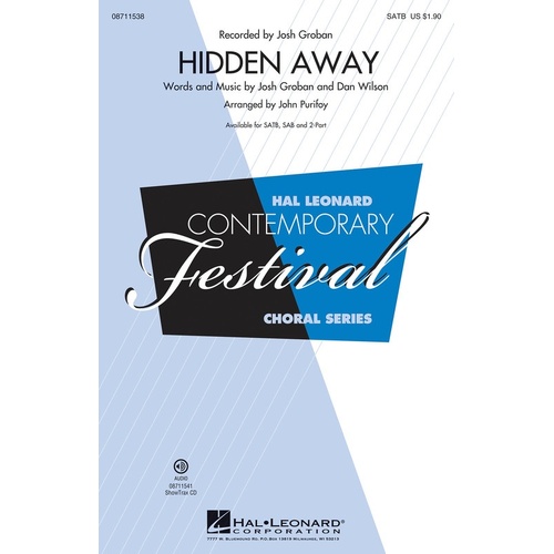 Hidden Away ShowTrax CD (CD Only)