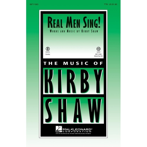 Real Men Sing ShowTrax CD (CD Only)