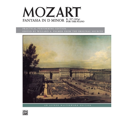 Mozart Fantasia K 397 D Min Piano