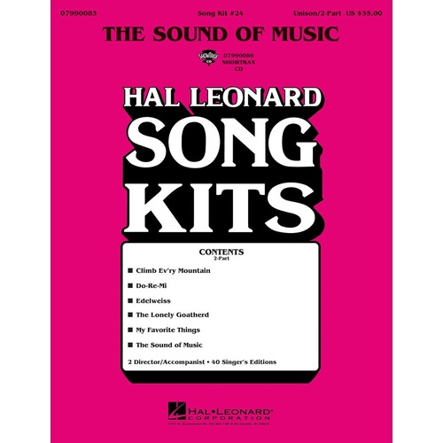 Song Kit 24 Sound Of Music ShowTrax CD (CD Only)