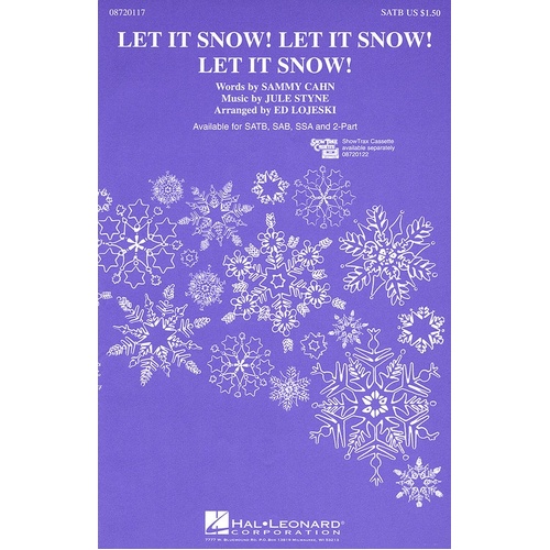 Let It Snow Let It Snow SATB (Octavo)