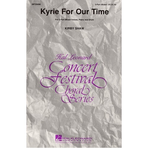 Kyrie For Our Time 3 Pt