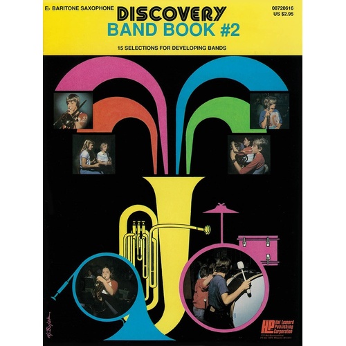 Discovery Band Book 2 Baritone Sax (Softcover Book)