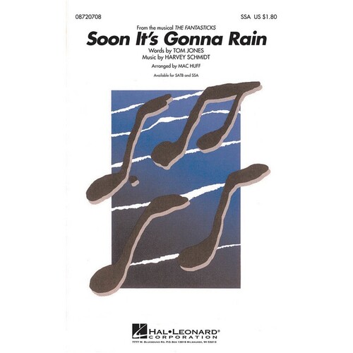 Soon Its Gonna Rain SSA