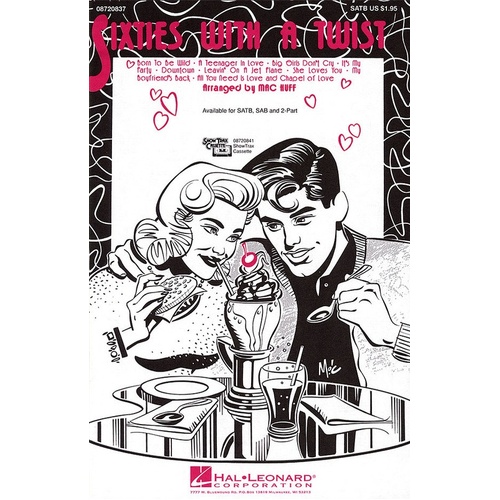 Sixties With A Twist ShowTrax CD (CD Only)