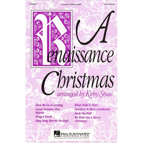 Renaissance Christmas SATB A Cappella (Octavo)