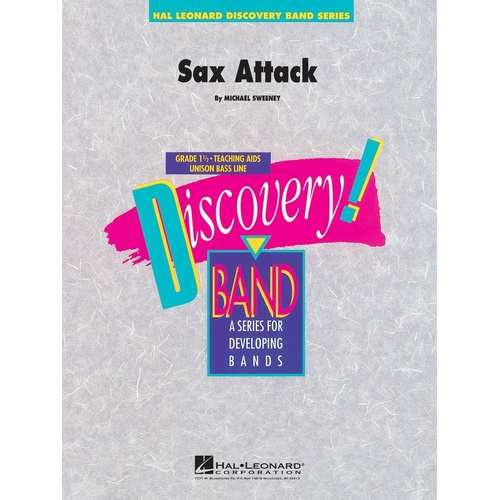 Sax Attack Concert Band 1.5 Score/Parts (Pod) (Music Score/Parts)