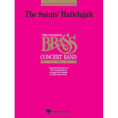 Saints Hallelujah Concert Band (Music Score/Parts)