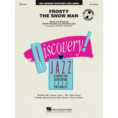 Discovery Jazz Ensemble - Frosty Snow Man 1.5 (Music Score/Parts/CD)