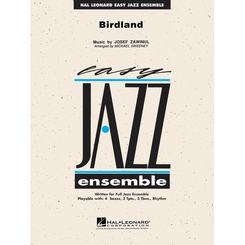 Birdland JE2 SC/PTS Easy Jazz Ensemble Series