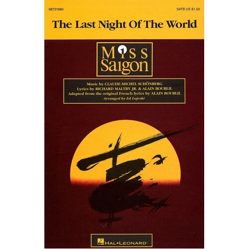 Last Night World SATB
