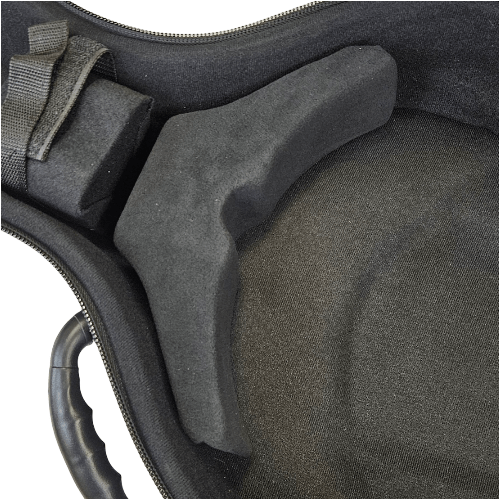 HQ Cello Hard Bag Adaptor Insert 1/2 to 1/4, Lightweight, Three-Piece