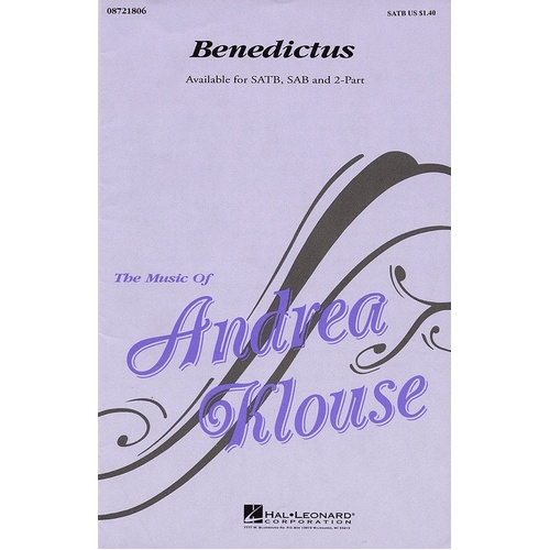 Benedictus SATB (Octavo)