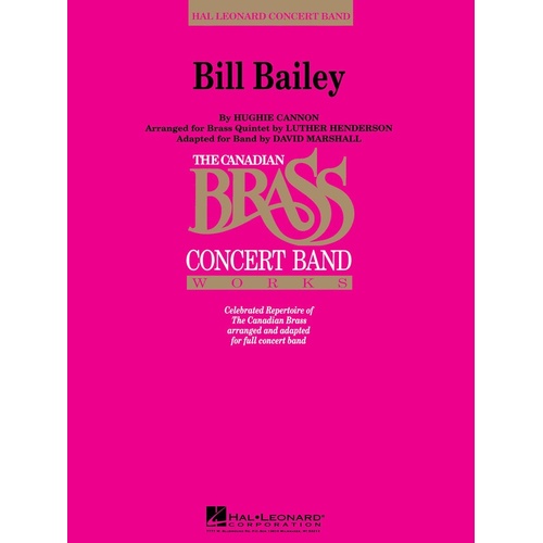 Bill Bailey Concert Band 3 (Music Score/Parts)