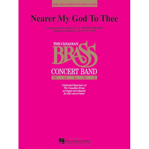 Nearer My God To Thee Concert Band Gr 4 (Music Score/Parts)