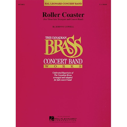 Roller Coaster Concert Bandcb4-5 (Music Score/Parts)
