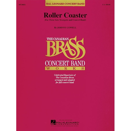 Roller Coaster Concert Bandcb4-5 (Music Score/Parts)