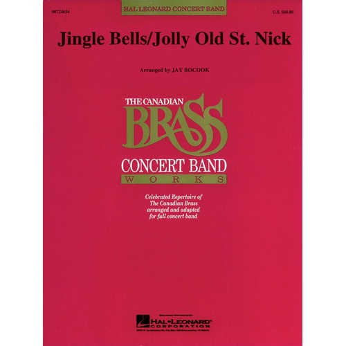 Jolly Old St Nick / Jingle Bells Youth Band3 (Music Score/Parts)