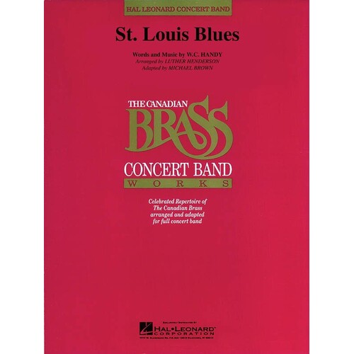 St Louis Blues Concert Bandcb4 (Music Score/Parts)