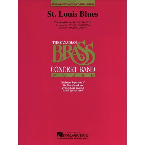 St Louis Blues Concert Bandcb4 (Music Score/Parts)