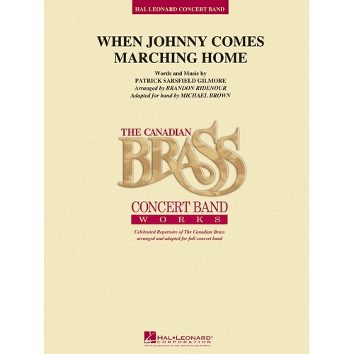 Johnny Comes Marching Concert Band 4 (Music Score/Parts)