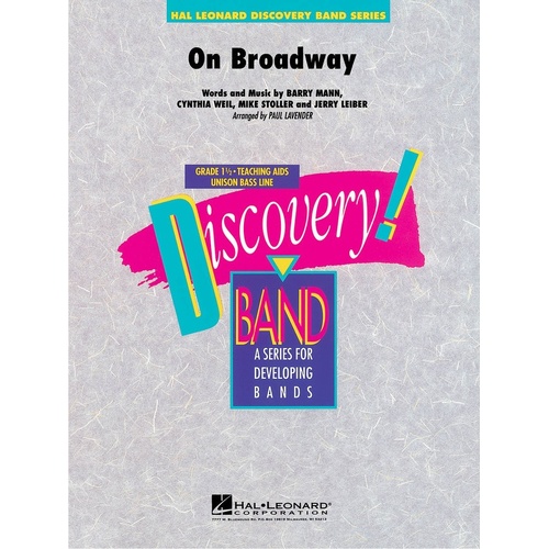 On Broadway Discovery Concert Band 1.5 (Music Score/Parts)