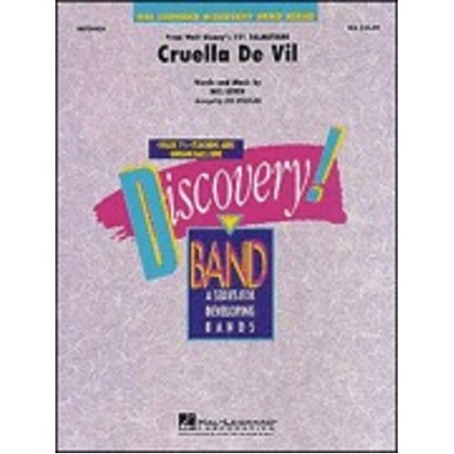 Cruella De Vil Discovery Concert Band 1.5 Score/Parts (Pod) (Music Score/Parts)