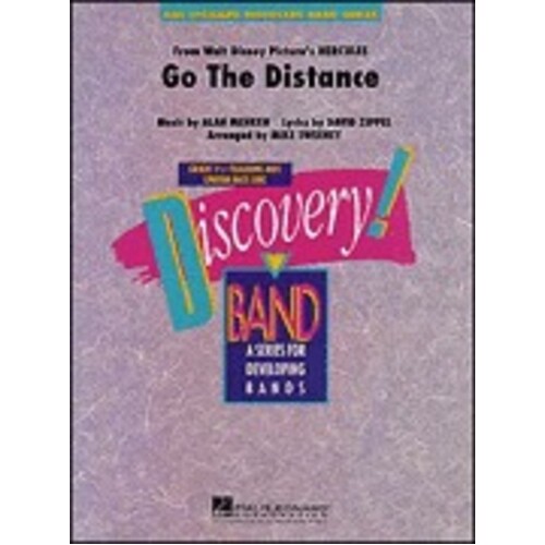 Go The Distance From Hercules Concert Band 1.5 Score/Parts (Pod) (Music Score/Parts)