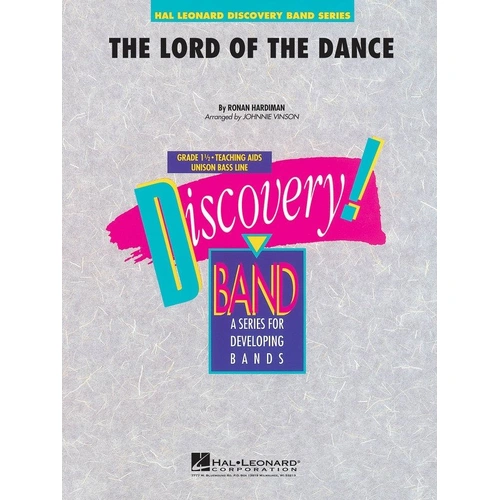 Lord of the Dance CB1.5 (POD) - Band Arrangement by Johnnie Vinson, Based on Celtic Folk Song, Hal Leonard Discovery Series